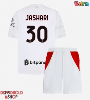 AC Milan Ardon Jashari #30 Udebanesæt Børn 2026-27 Kort ærmer (+ korte bukser)